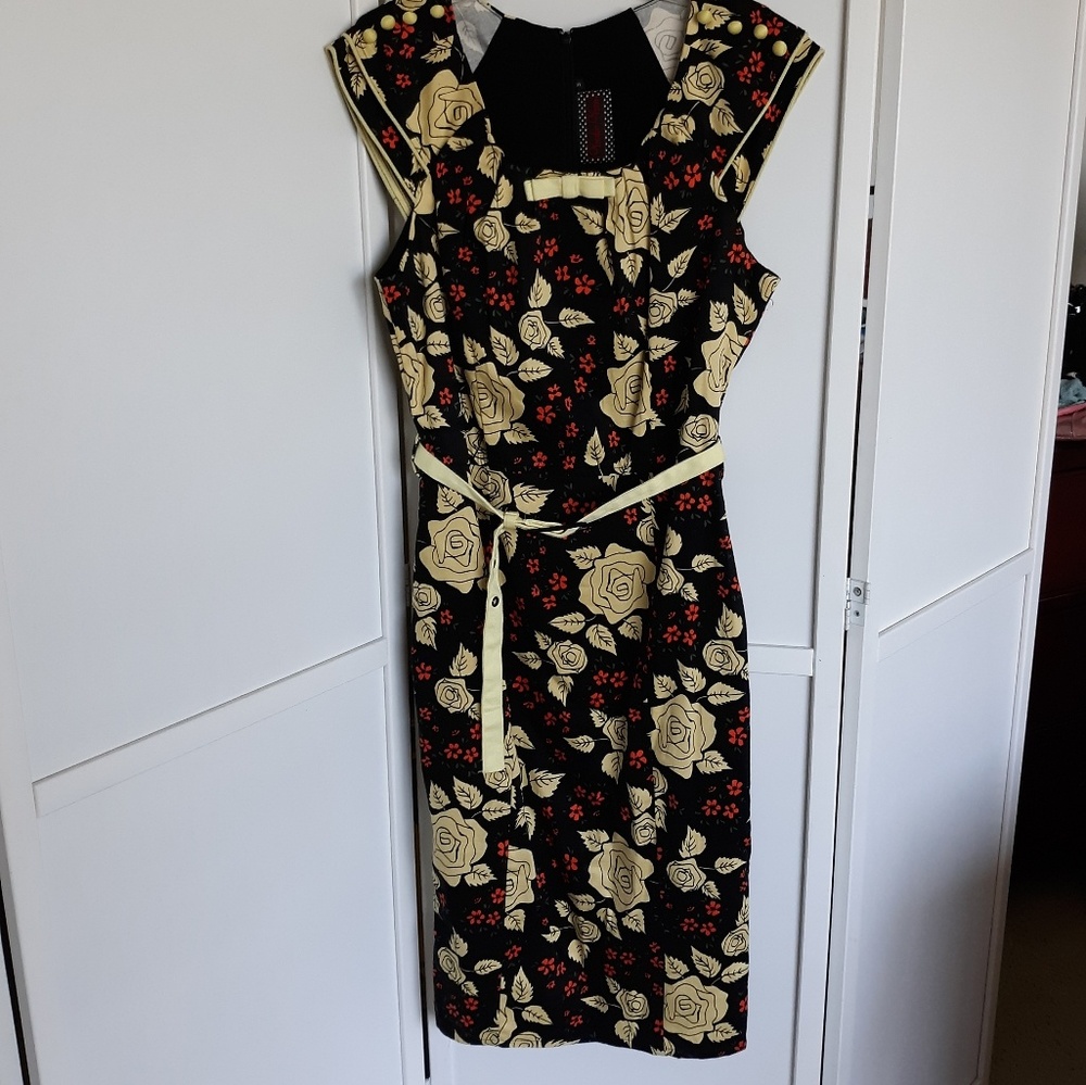 Voodoo Vixen Rockabilly Pencil dress
